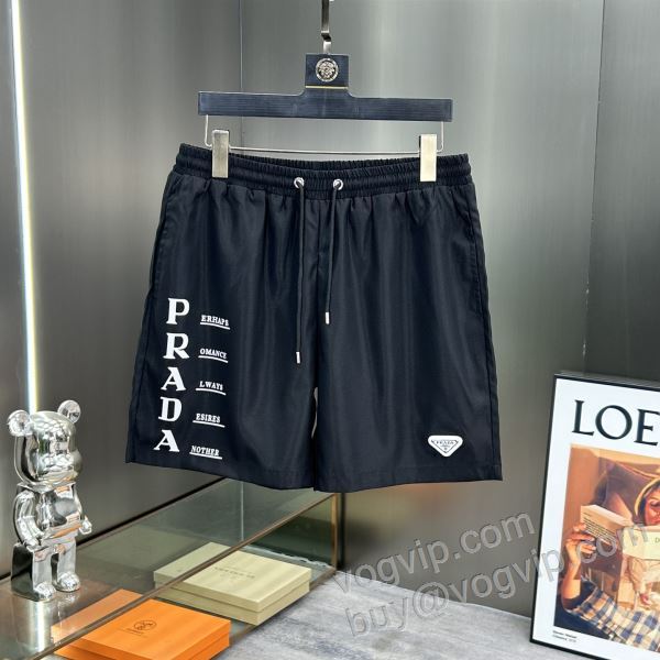 プラダ コピー ブランド DKPR004 早くも完売している ショートパンツ ビーチパンツ 2色可選 2026年モデル入荷