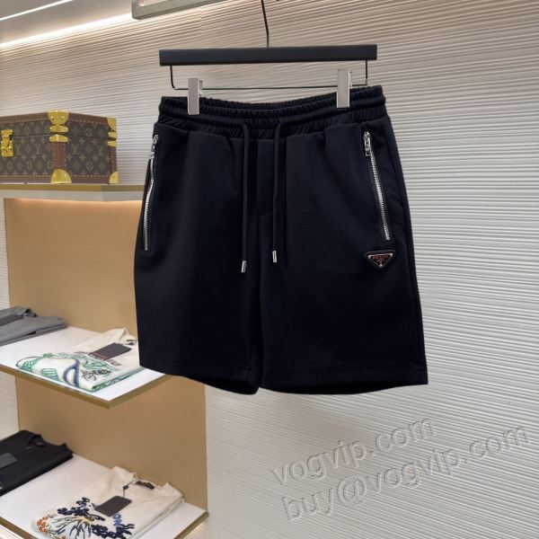 プラダ 2026春夏季超人気 DKPR012 ショートパンツ ビーチパンツ PRADAブランドコピー ショートパンツ 確定となる上品