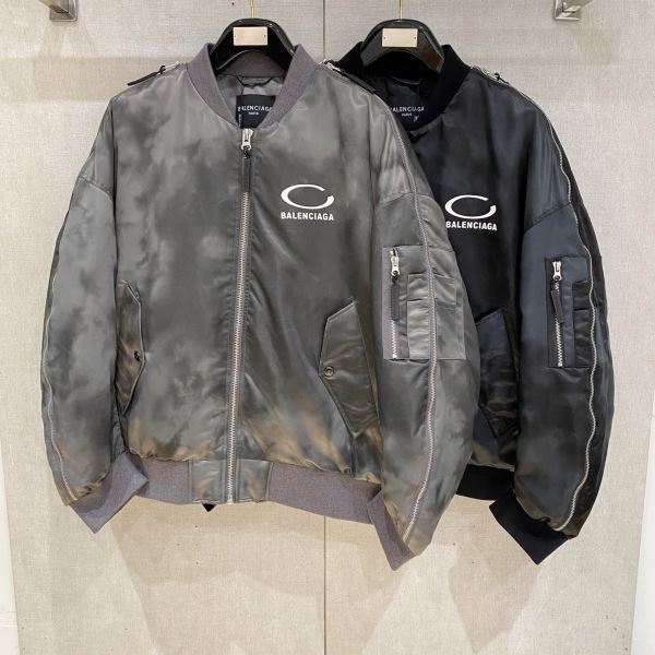 大好評? バレンシアガ ブランドコピー MYBAL011 保温性を発揮する ダウンジャケット 2色可選 2026春夏季新作