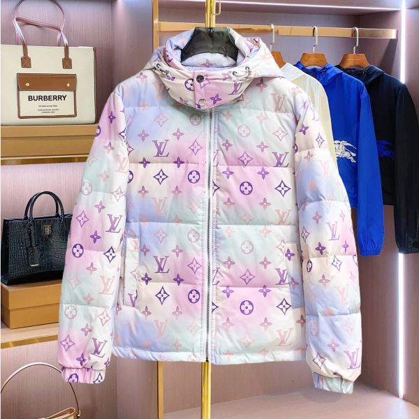 ルイ ヴィトン スーパーコピー 激安 MYLV006 2026高級品 通販 寒さに打ち勝つ ダウンジャケット 可愛く上品な雰囲気