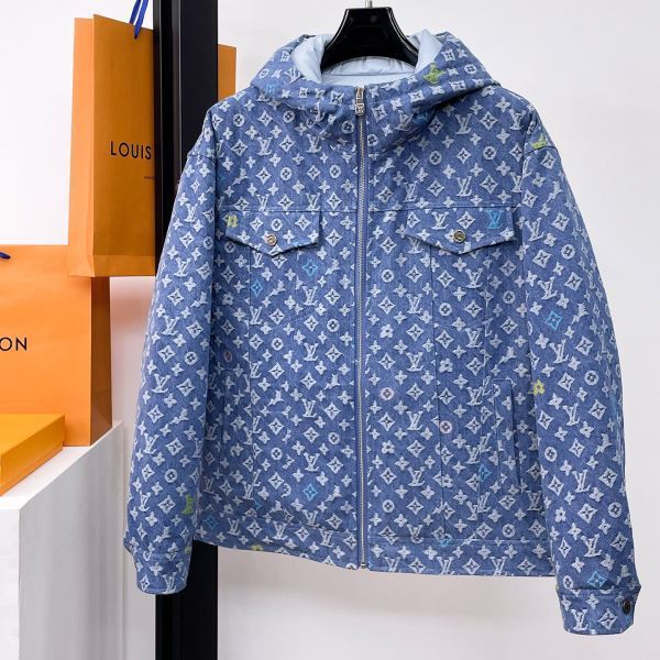 数に限りがある LOUIS VUITTONブランドコピー 2026品質保証定番人気 ルイ ヴィトン MYLV012 ダウンジャケット 身体を保温できる