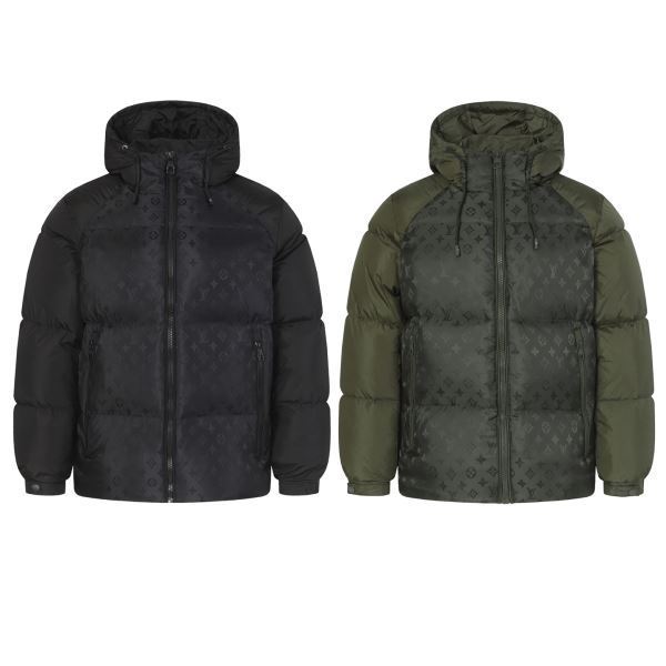 ルイ ヴィトン LOUIS VUITTONコピーブランド MYLV018 2026年モデル入荷 ダウンジャケット 2色可選 カジュアル 冬服 通勤 お洒落に魅せる