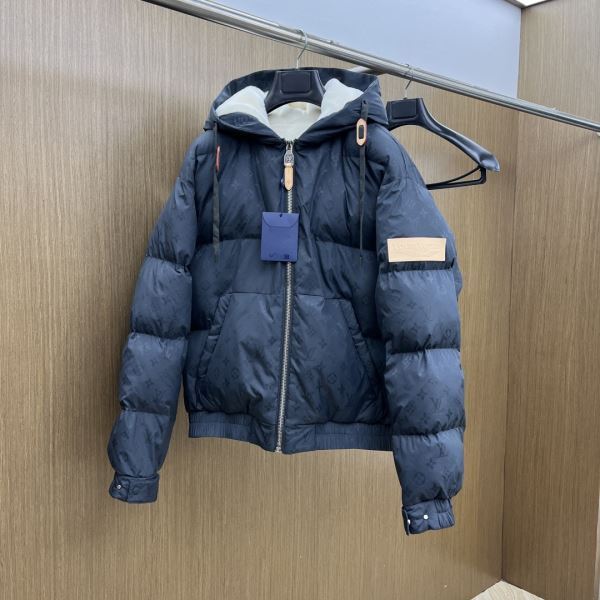 スタイリッシュな印象 ダウンジャケット 2026年モデル入荷 ルイ ヴィトン LOUIS VUITTON偽物ブランド MYLV019 撥水、透湿機能があり