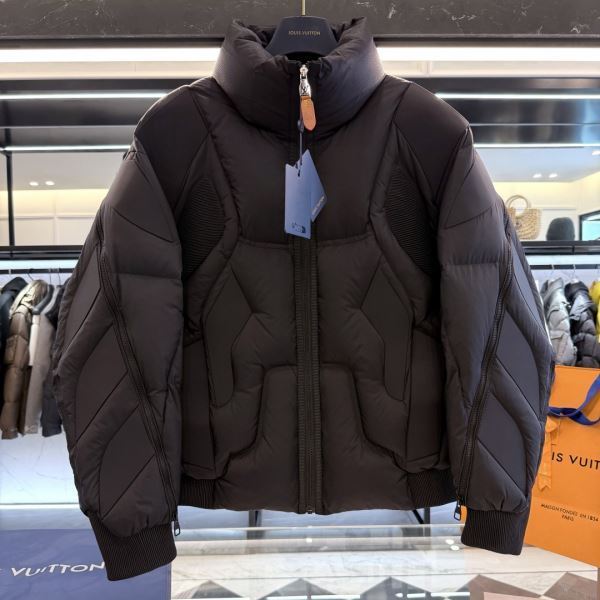 セール中 ダウンジャケット 2026お買い得高品質 ルイ ヴィトン ブランド 偽物 通販 MYLV027 2色可選 防湿性に優れ