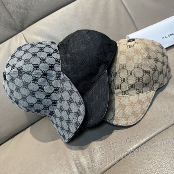 バレンシアガ BALENCIAGAスーパーコピー 2026HOT本物保証 MZBAL013 野球帽 キャップ ハンチング 3色可選 お洒落な存在感