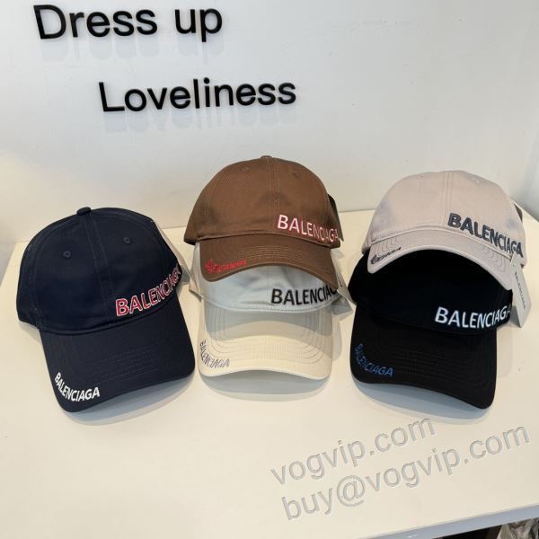 セレブ風 バレンシアガ BALENCIAGAコピー ブランド MZBAL015 野球帽 キャップ ハンチング 5色可選 2026HOT本物保証