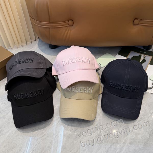 バーバリー BURBERRYスーパーコピー 激安 2026超激得大人気 MZBU017 野球帽 キャップ ハンチング 5色可選 主役になる存在感