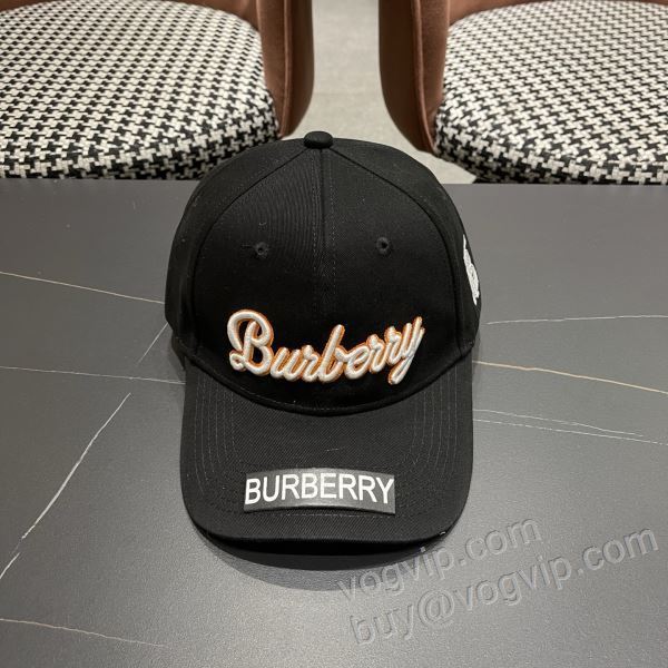 海外セレブ定番愛用 バーバリー BURBERRYブランドコピー 2026高級品 通販 MZBU022 野球帽 キャップ ハンチング 2色可選