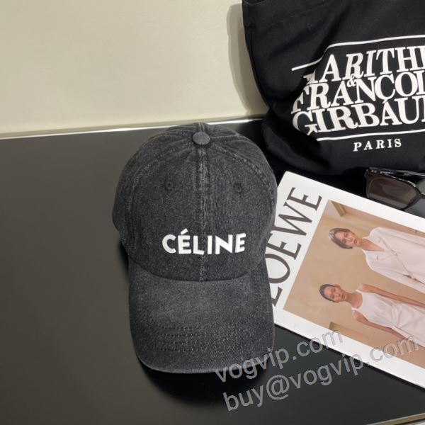 極上の着心地 セリーヌ CELINEコピー ブランド 2026春夏季超人気 MZCEL015 野球帽 キャップ ハンチング 3色可選