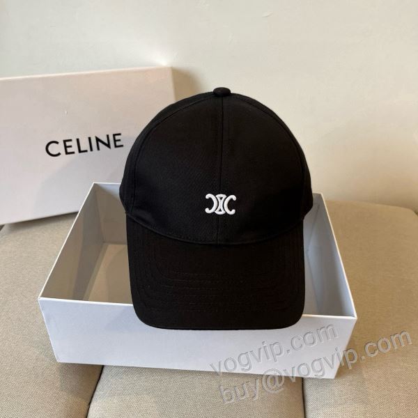 セリーヌ CELINEコピーブランド 2026年モデル入荷 MZCEL018 耐久性のある 野球帽 キャップ ハンチング 2色可選