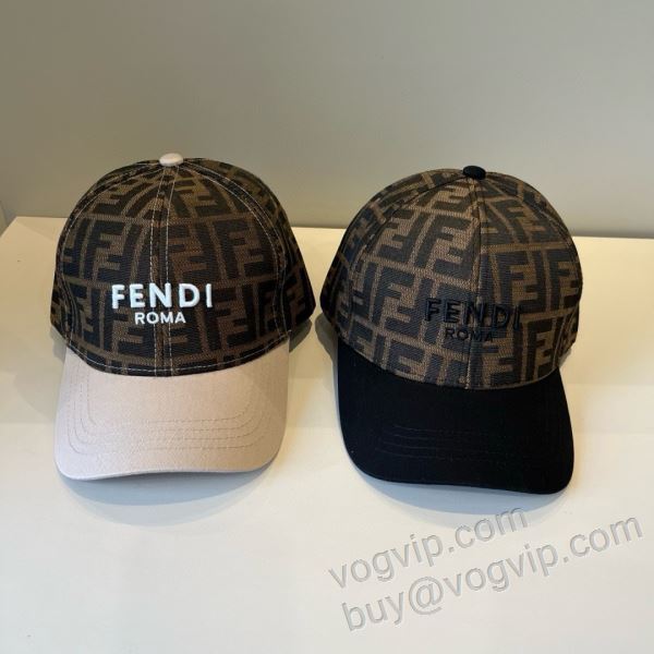 2026爆買い定番人気 フェンディ FENDIコピー ブランド MZFEN014 人気が爆発 野球帽 キャップ ハンチング 2色可選