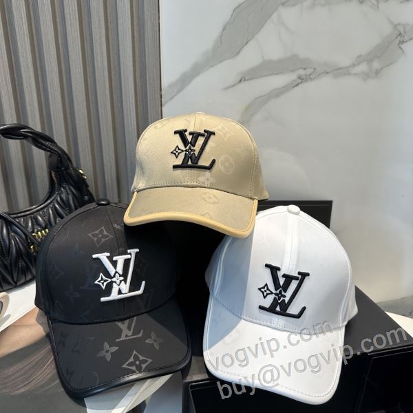 2026最安値セール ルイ ヴィトン LOUIS VUITTONコピーブランド MZLV062 野球帽 キャップ ハンチング 3色可選 大絶賛の履き心地!