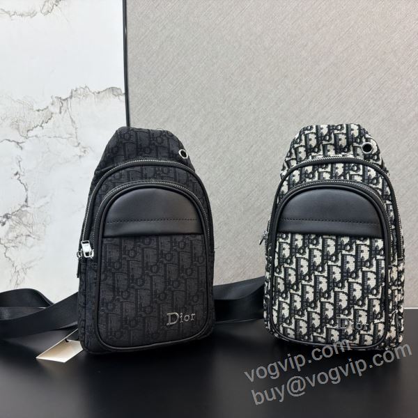 ディオールスーパーコピー NBAGDIOR024 存在感のある ショルダーバッグ 斜め掛けバッグ メンズバッグ 2色可選 2026年モデル入荷