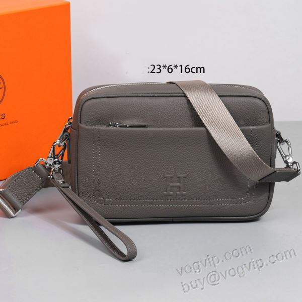 エルメス HERMESスーパーコピー 2026高級品 通販 NBAGHE013 ショルダーバッグ 斜め掛けバッグ メンズバッグ 一番人気の新作はこれ