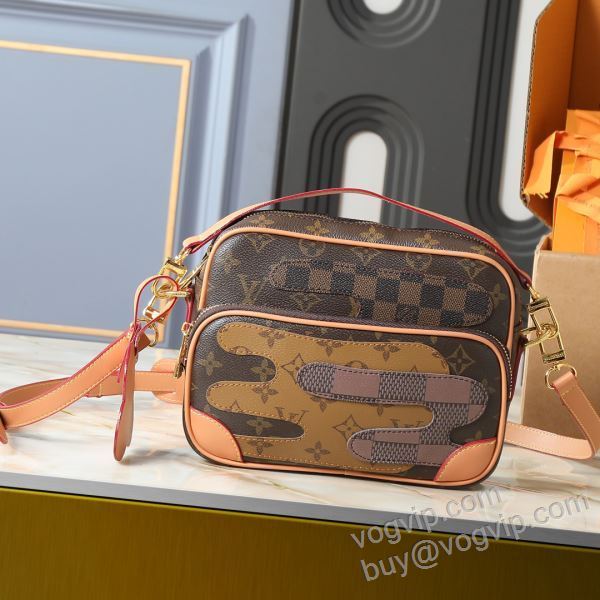 2026お買い得セール ルイ ヴィトンブランド 偽物 通販 NBAGLV027 贈り物にも◎ ショルダーバッグ 斜め掛けバッグ メンズバッグ