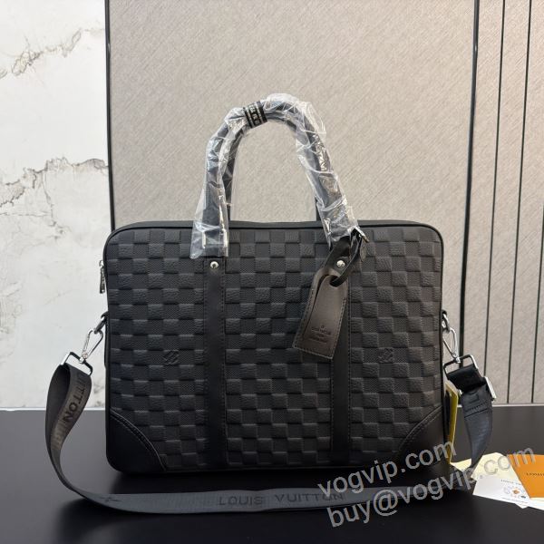 ルイ ヴィトン LOUIS VUITTONコピー ブランド 2026超人気新品 NBAGLV037 ビジネスバッグ 高級感ある ブリーフケース メンズバッグ