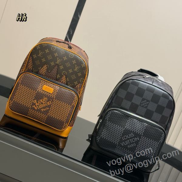 2026新品本物 ルイ ヴィトン LOUIS VUITTONブランドコピー 海外限定ライン NBAGLV078 リュック、バックパック メンズバッグ 2色可選