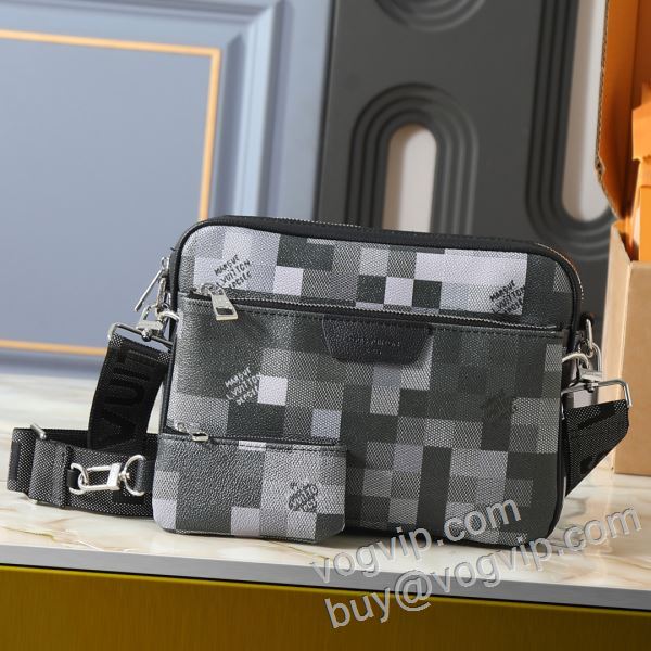 2026HOT品質保証 ルイ ヴィトンLOUIS VUITTON LV123 ショルダーバッグ 【人気ブログ掲載】  斜め掛けバッグ メンズバッグ 2色可選 スーパーコピー 優良サイト