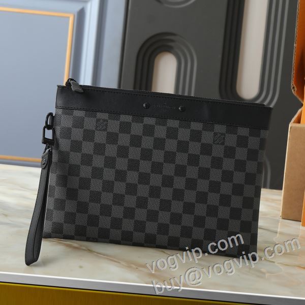 ルイ ヴィトンコピー 2026驚きの破格値安い LV158 ポーチ セカンドバッグ ファッション 人気 メンズバッグ 3色可選