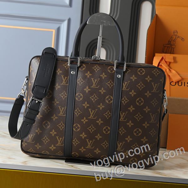 ルイ ヴィトンコピー 2026新商品！ LV186 ビジネスバッグ ボストンバッグ メンズバッグ 2色可選 お洒落に魅せる