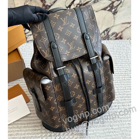 柔らかな質感 ルイ ヴィトン人気スーパーコピーブランド LV224 リュック、バックパック メンズバッグ 4色可選 2026爆買い得価
