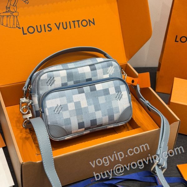 ルイ ヴィトンブランド 偽物 通販 2026新品本物 LV278 ショルダーバッグ 斜め掛けバッグ メンズバッグ 耐久性に優れ