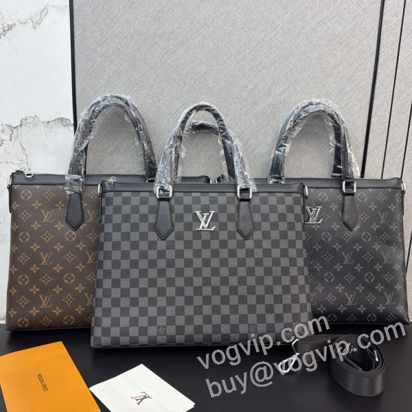 ルイ ヴィトンブランドコピー 2026最安値セール LV286 ビジネスバッグ メンズバッグ 3色可選 落ち着いた感覚