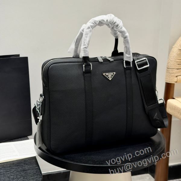 プラダ PRADAコピー ブランド 肌触りのいい NBAGPR015 ビジネスバッグ ブリーフケース メンズバッグ 2026数量限定爆買い