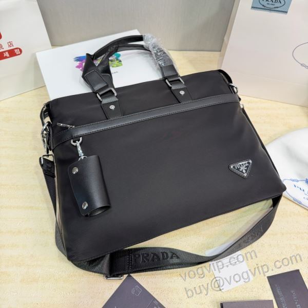プラダ PRADAスーパーコピー 激安 2026人気定番セール NBAGPR017 ビジネスバッグ ブリーフケース メンズバッグ 【人気ブログ掲載】