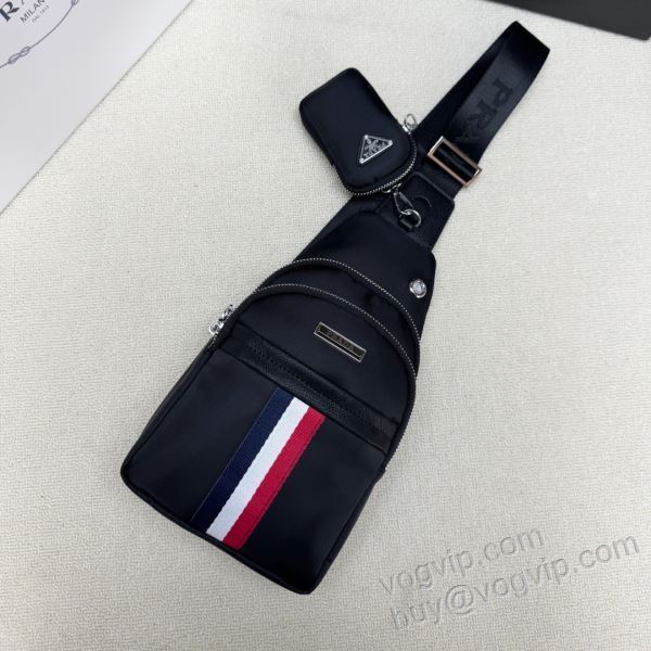 プラダ PRADA偽物ブランド 2026爆買い豊富な NBAGPR041 ショルダーバッグ 斜め掛けバッグ メンズバッグ 5色可選 魅力的