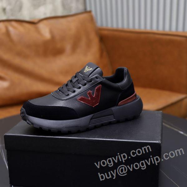 活用できるアイテム アルマーニ ブランドコピー NXIEAR011 スニーカー カジュアルシューズ 3色可選 2026新作登場