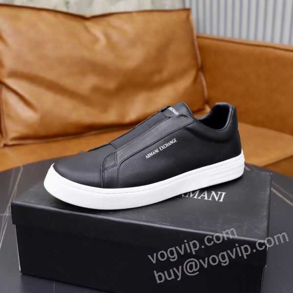 アルマーニ ブランドコピー 2026人気定番豊富な NXIEAR033 スニーカー カジュアルシューズ 4色可選 流行り