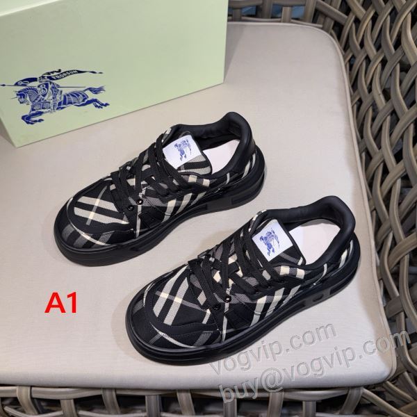 2026超人気新品 バーバリー スーパーコピー NXIEBU002 当店ランキング1位常連 スニーカー カジュアルシューズ 3色可選