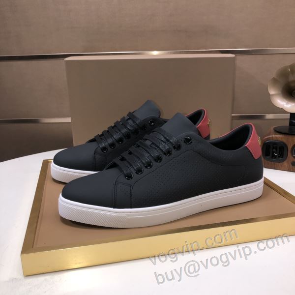 超激得品質保証 バーバリー ブランド 偽物 通販 2026年モデル入荷 NXIEBU005 スニーカー カジュアルシューズ 3色可選