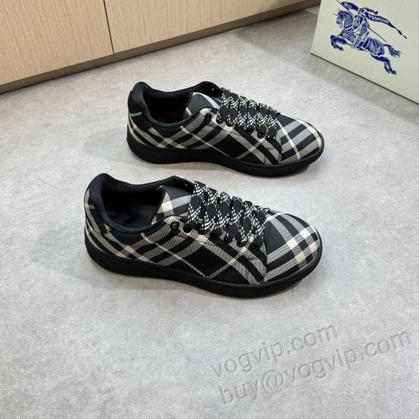 2026お買い得本物保証 バーバリー BURBERRYブランドコピー NXIEBU022 スニーカー カジュアルシューズ 4色可選 高評価の人気品