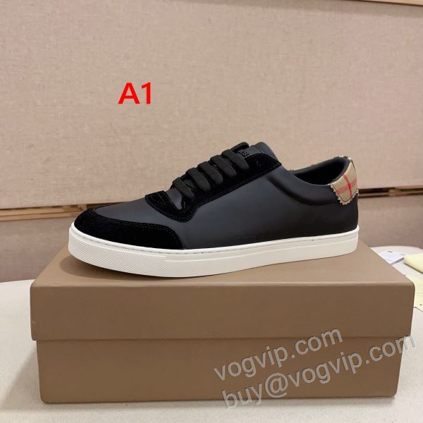 肌触りの気持ちい? スニーカー カジュアルシューズ バーバリー スーパーコピー 2026お買い得本物保証 NXIEBU024 3色可選