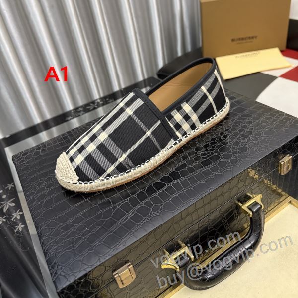 バーバリー コピーブランド 2026超激得新作 NXIEBU029 スリップオン カジュアルシューズ 4色可選 愛らしさ抜群！