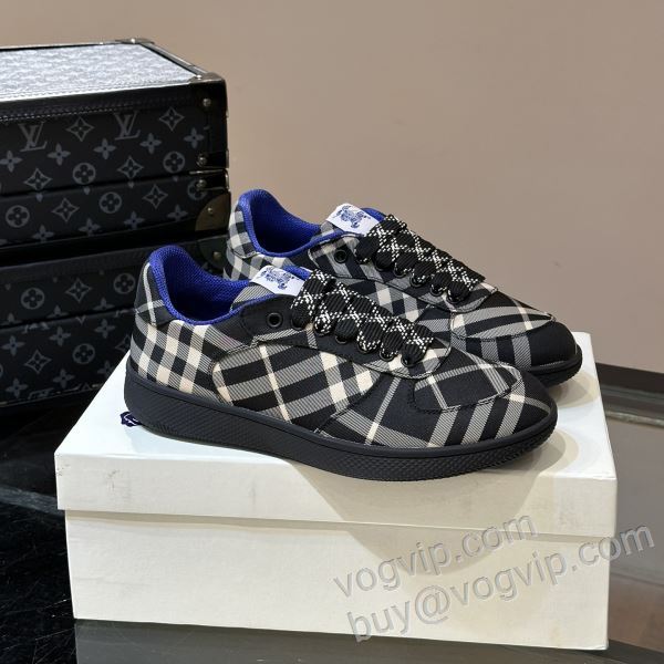 お買い得品 バーバリー BURBERRYコピー NXIEBU036 スニーカー カジュアルシューズ 3色可選 2026驚きの破格値得価