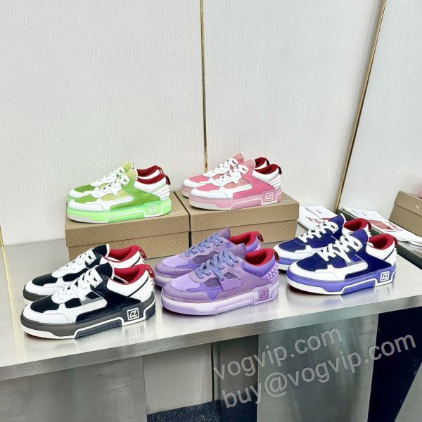 クリスチャンルブタン ブランド 偽物 通販 2026年モデル入荷 NXIECL005 スニーカー カジュアルシューズ 5色可選 高評価の人気品