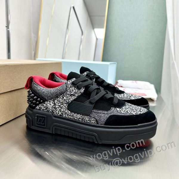 肌触りのいい クリスチャンルブタン スーパーコピー 2026お得本物保証 NXIECL009 スニーカー カジュアルシューズ