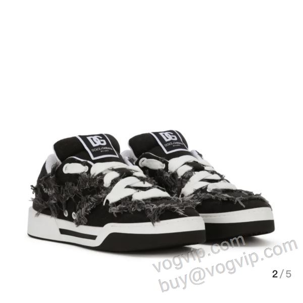 先行販売 ドルチェ＆ガッバーナ Dolce&Gabbanaスーパーコピー 2026お買い得セール NXIEDG013 スニーカー カジュアルシューズ 2色可選