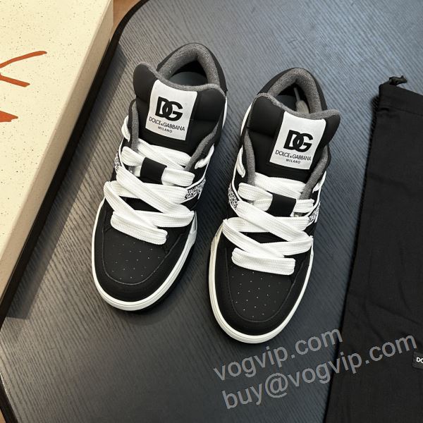 Dolce&Gabbanaコピー ブランド 2026お買い得セール NXIEDG015 ドルチェ＆ガッバーナ 豊富なサイズ スニーカー カジュアルシューズ 2色可選