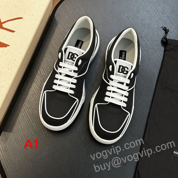 個性的 ドルチェ＆ガッバーナ Dolce&Gabbanaブランド 偽物 通販 NXIEDG016 スニーカー カジュアルシューズ 5色可選 2026お買い得セール