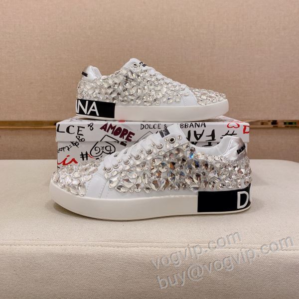 ドルチェ＆ガッバーナ 2026爆買い定番人気 NXIEDG020 スニーカー カジュアルシューズ Dolce&Gabbanaスーパーコピー 綺麗に決まるフォルム！