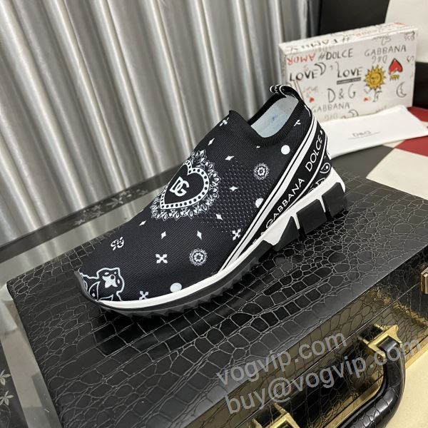 絶大な人気を誇る ドルチェ＆ガッバーナ Dolce&Gabbanaブランドコピー NXIEDG044 スニーカー カジュアルシューズ 2026新作入荷品質保証