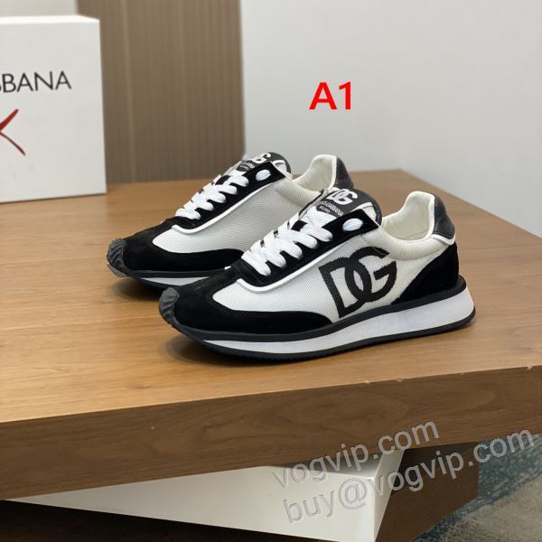 2026お得100%新品 ドルチェ＆ガッバーナ ブランド 偽物 通販 NXIEDG049 スニーカー カジュアルシューズ 6色可選 ランキング1位