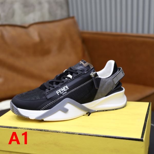 超人気美品◆ フェンディ ブランドコピー NXIEFEN035 シューズ スニーカー カジュアルシューズ 3色可選 2026お買い得大人気