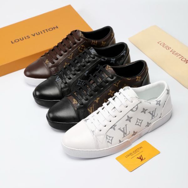 シューズ スニーカー カジュアルシューズ 高級感演出 4色可選 ルイ ヴィトン LOUIS VUITTON 2026高級品 通販 NXIELV089 最大級ブランドコピー通販優良店