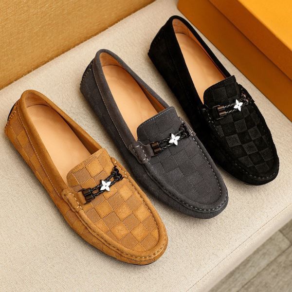 ルイ ヴィトン LOUIS VUITTON シックスタイルに活躍 NXIELV124 シューズ スリップオン カジュアルシューズ 3色可選 VOGブランドスーパーコピー 2026品質保証