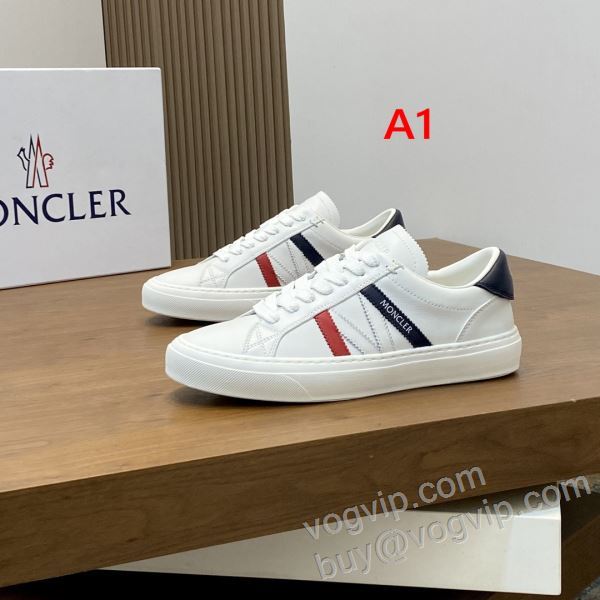 海外セレブ愛用 モンクレール スニーカー カジュアルシューズ MONCLER偽物ブランド 2026割引セール NXIEMO019 3色可選